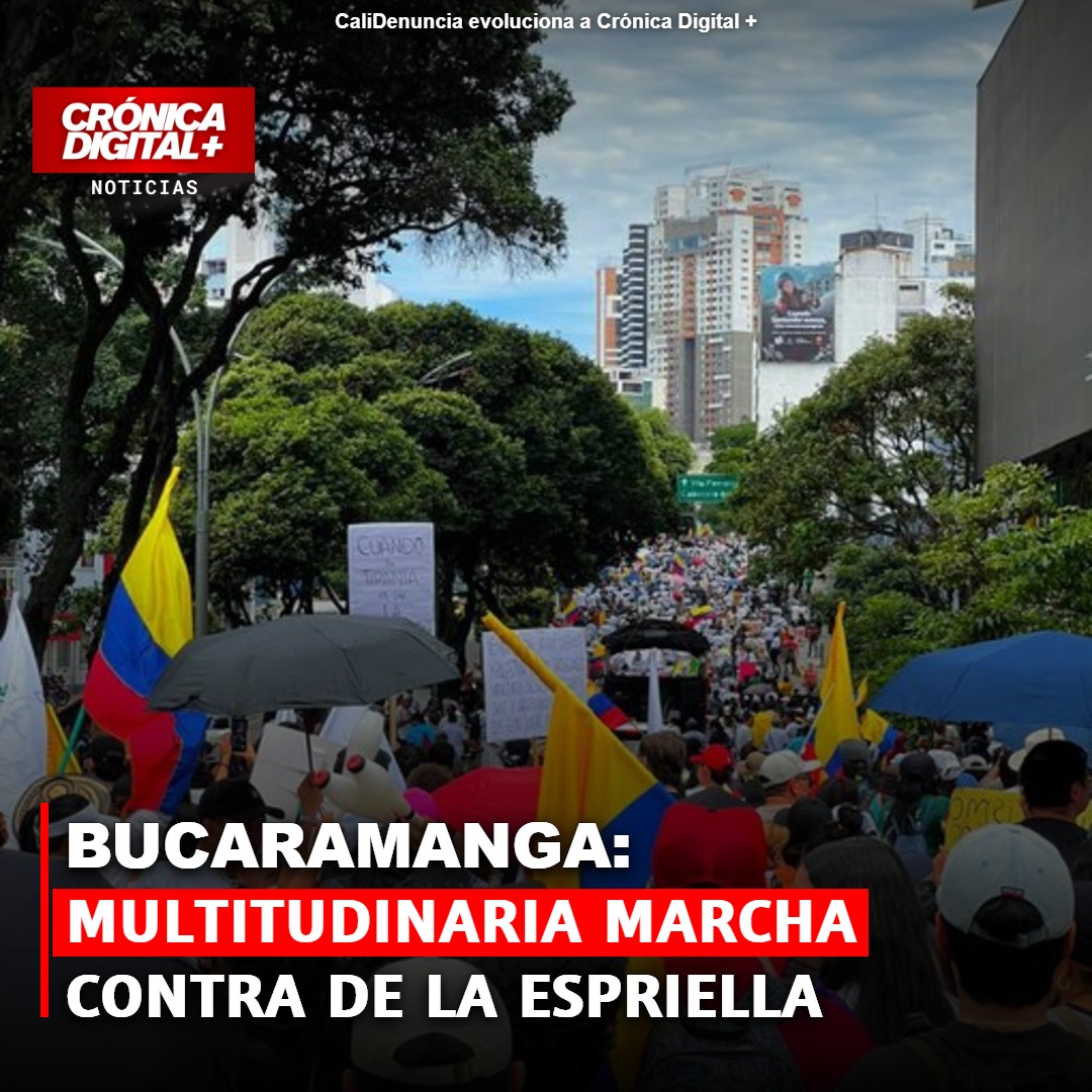 BUCARAMANGA: 𝗠𝗨𝗟𝗧𝗜𝗧𝗨𝗗𝗜𝗡𝗔𝗥𝗜𝗔 𝗠𝗔𝗥𝗖𝗛𝗔 𝗖𝗢𝗡𝗧𝗥𝗔 𝗗𝗘 𝗟𝗔 𝗘𝗦𝗣𝗥𝗜𝗘𝗟𝗟𝗔