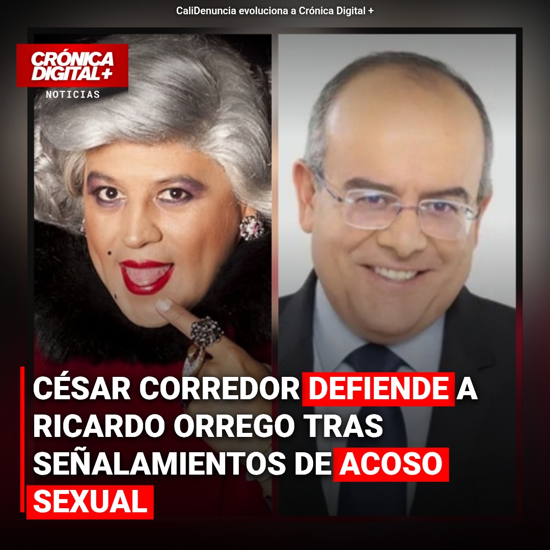 César Corredor defiende a Ricardo Orrego tras señalamientos de acoso sexual