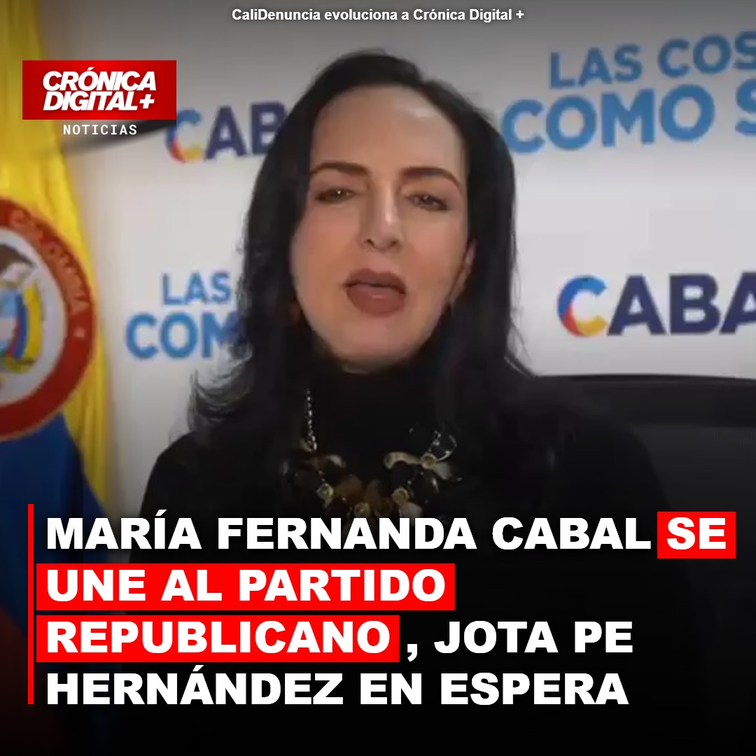 Cabal se suma a Partido Republicano; Jota Pe Hernández en espera