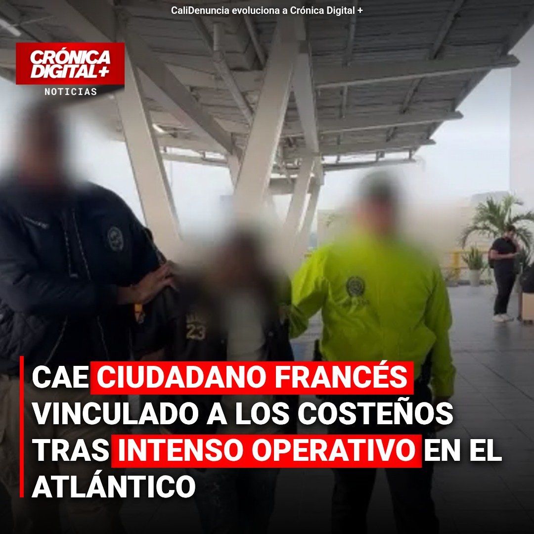 Cae ciudadano francés vinculado a los Costeños tras intenso operativo en el Atlántico