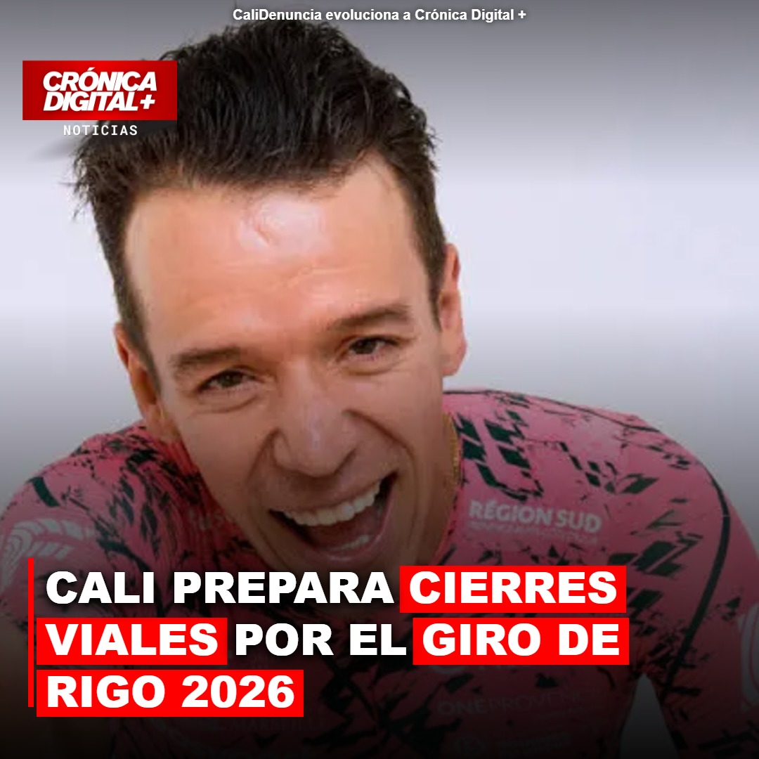 Cali programa cierres viales por el Giro de Rigo 2026