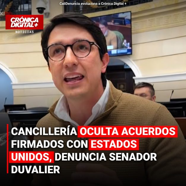 Cancilería oculta Acuerdos firmados con Estados Unidos, denuncia senador Duvalier