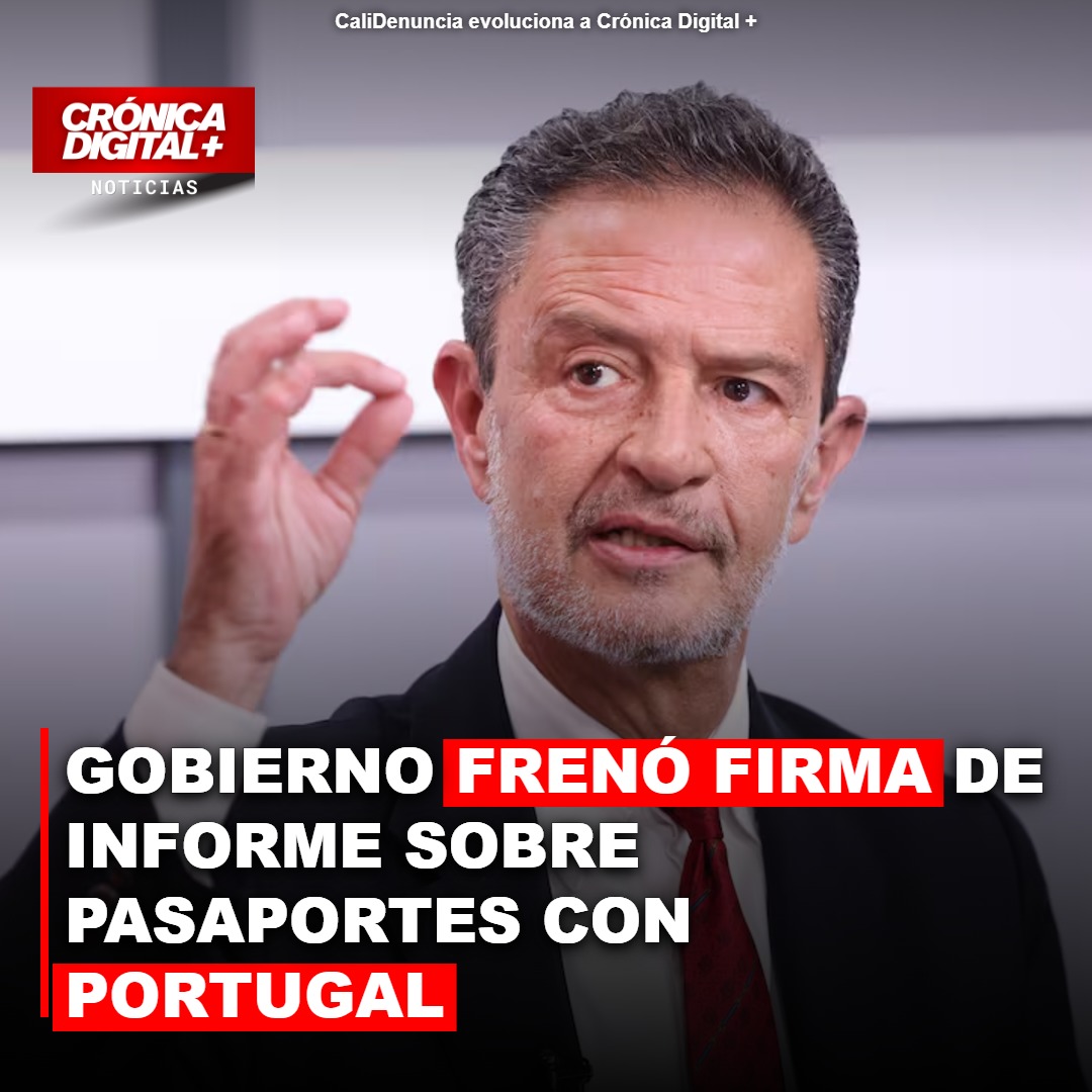 Cancillería frena informe sobre modelo de pasaportes con Portugal