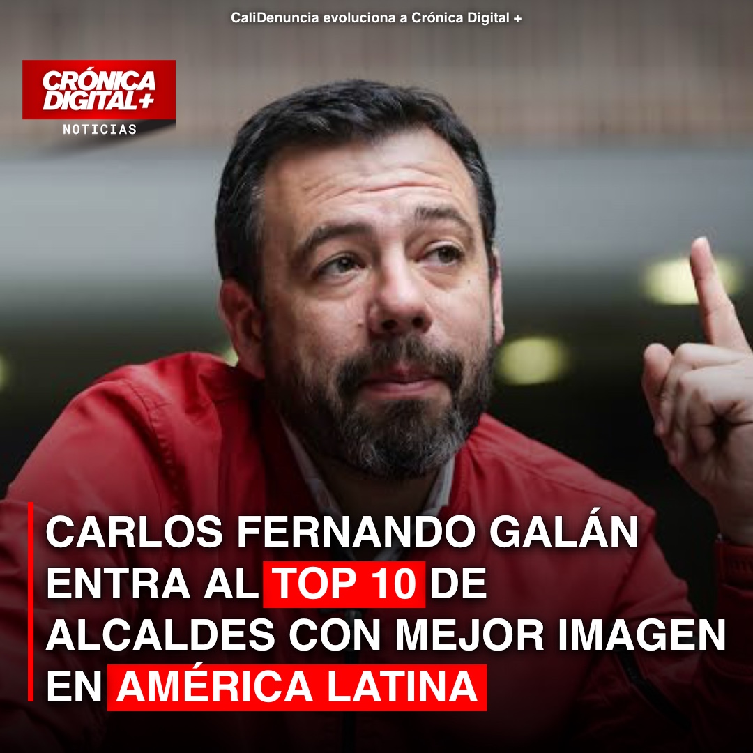 Carlos Fernando Galán entra al top 10 de alcaldes con mejor imagen en América Latina