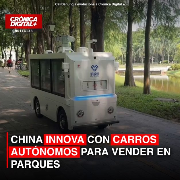 China innova con Carros Autónomos para vender en parques