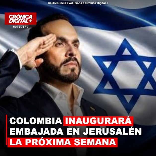 Colombia inaugurará Embajada en Jerusalén la próxima semana
