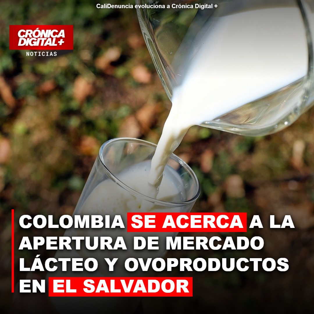 Colombia se acerca a la apertura de mercado lácteo y ovoproductos en el Salvador