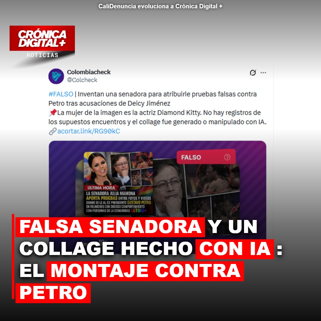 Colombiacheck desmiente a una supuesta senadora que habría aportado pruebas contra Gustavo Petro