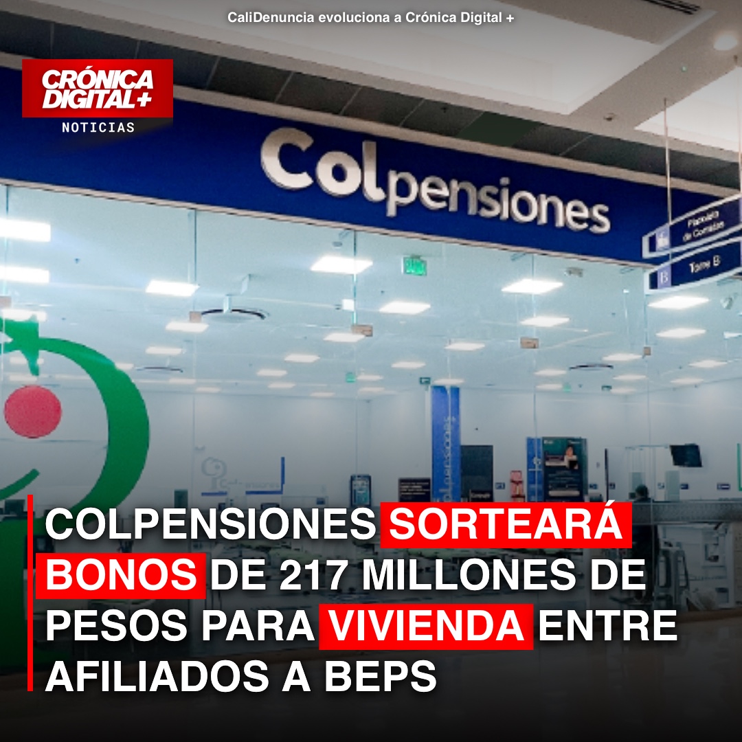 Colpensiones sorteará bonos de 217 millones de pesos para vivienda entre afiliados a BEPS