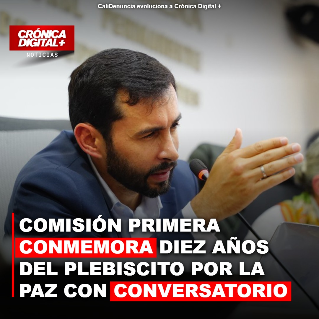 Comisión Primera conmemora diez años del Plebiscito por la Paz con conversatorio