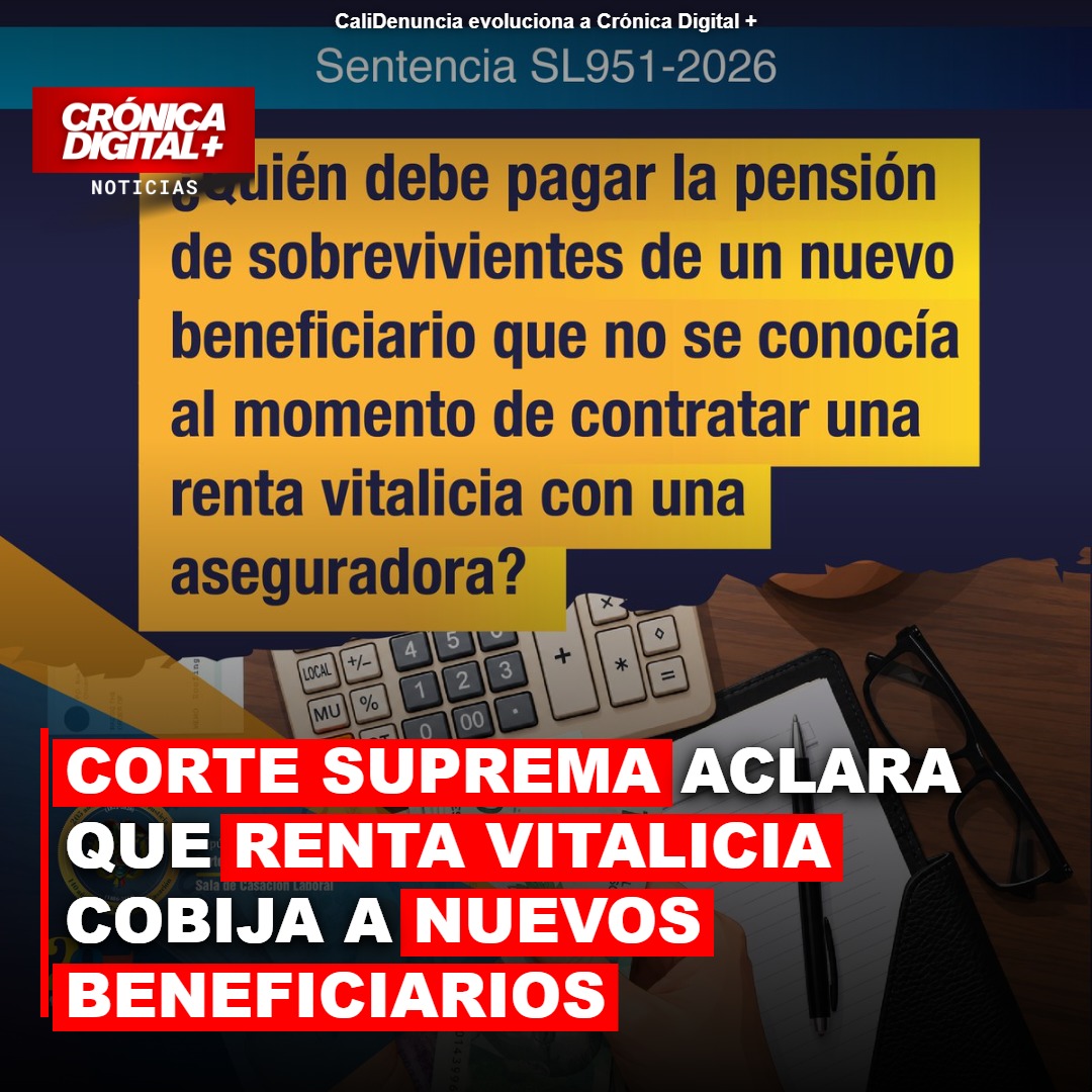 Corte Suprema aclara que Renta Vitalicia cobija a nuevos beneficiarios