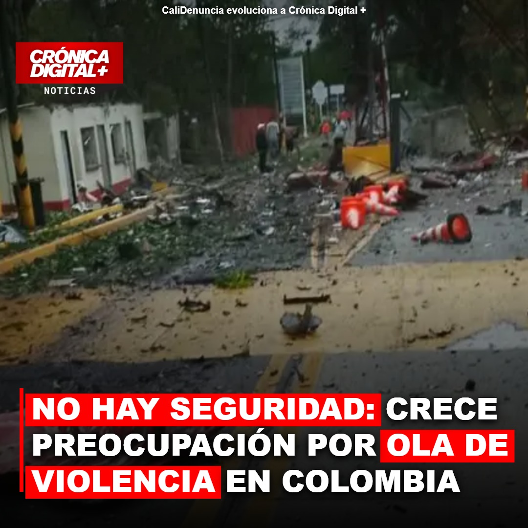 Crece preocupación por ola de violencia en Colombia