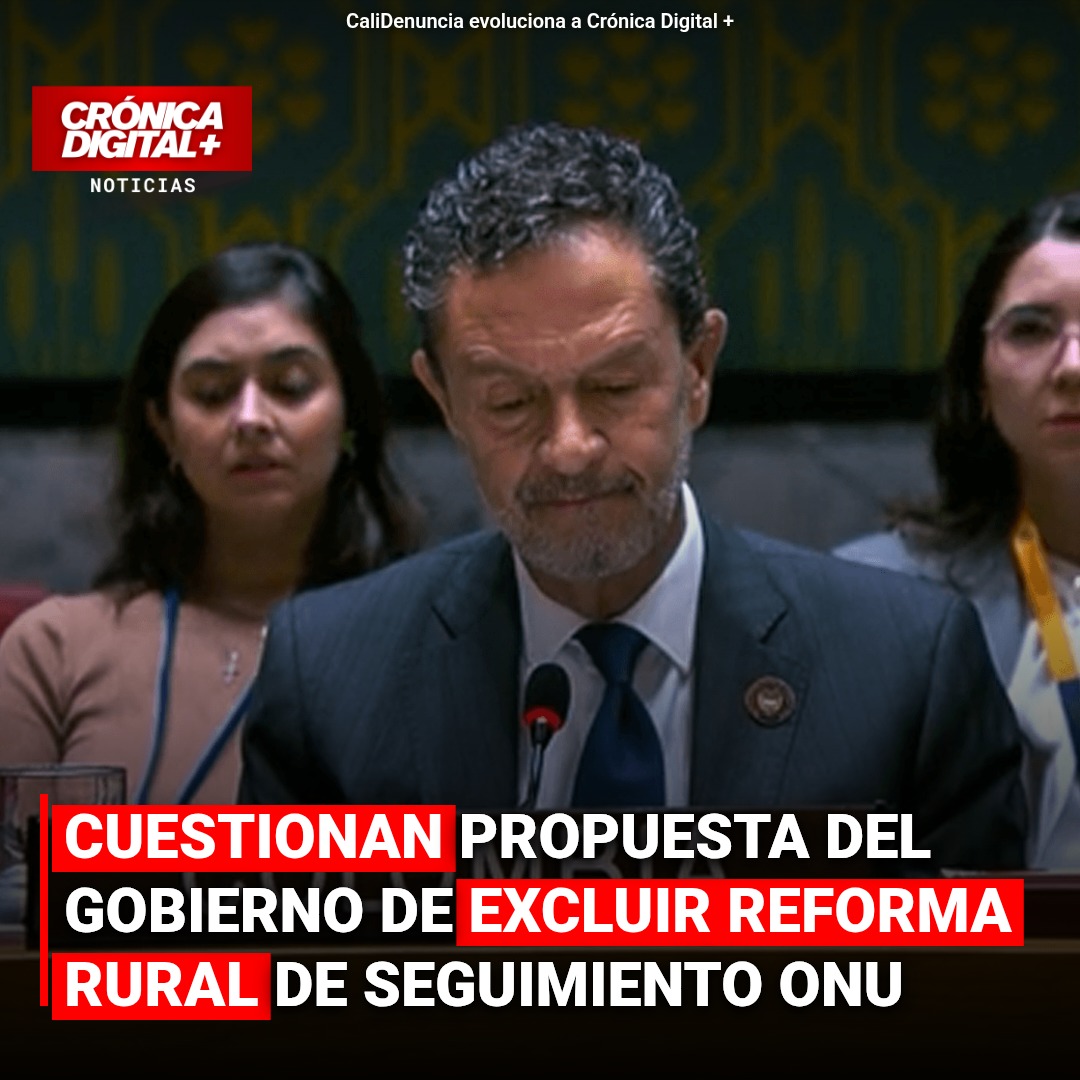 Cuestionan propuesta gubernamental de excluir Reforma Rural de seguimiento ONU