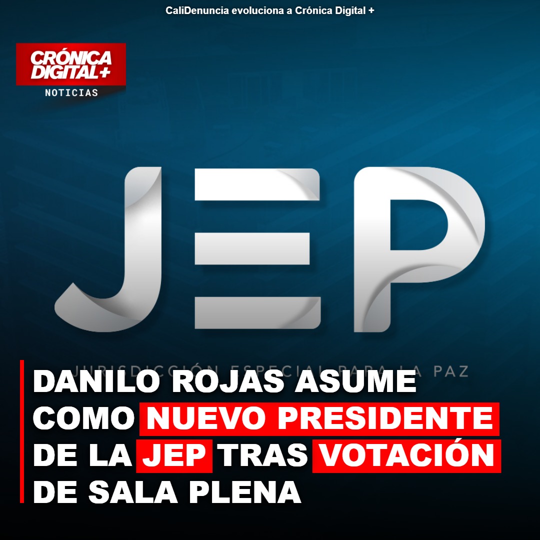 Danilo Rojas es elegido nuevo presidente de la JEP para el periodo 2026-2028