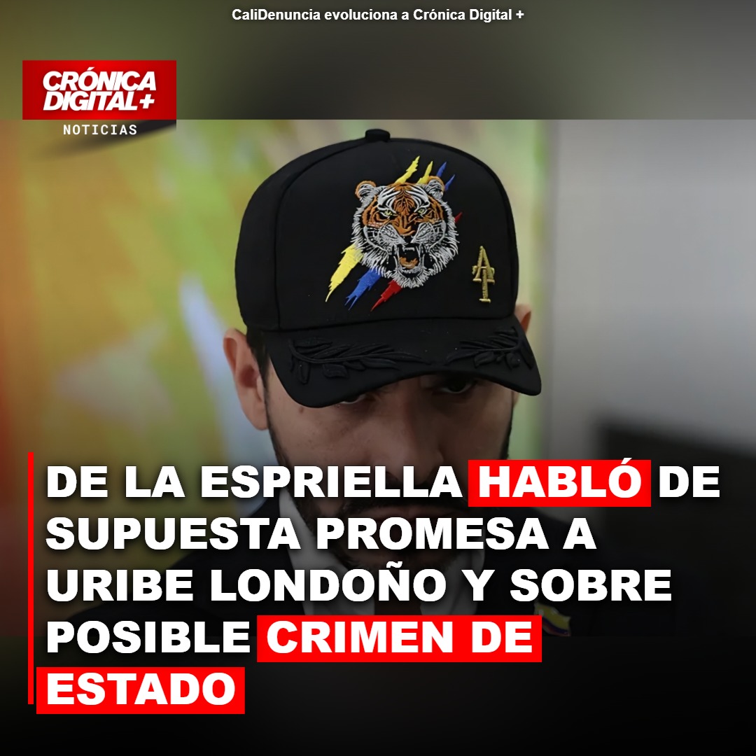 De la Espriella habló de promesa a Uribe Londoño y sobre posible crimen de Estado