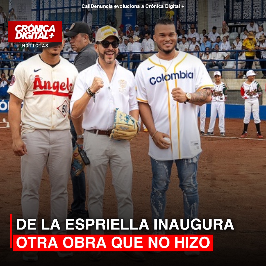 De La Espriella inaugura estadio en Montería iniciado antes de su gestión