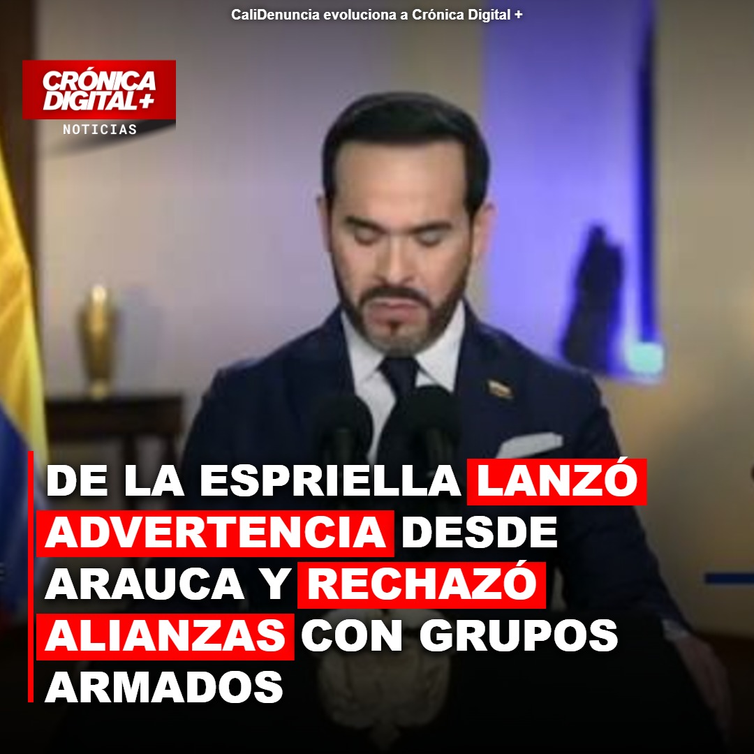 De la Espriella lanzó advertencia desde Arauca y rechazó alianzas con grupos armados