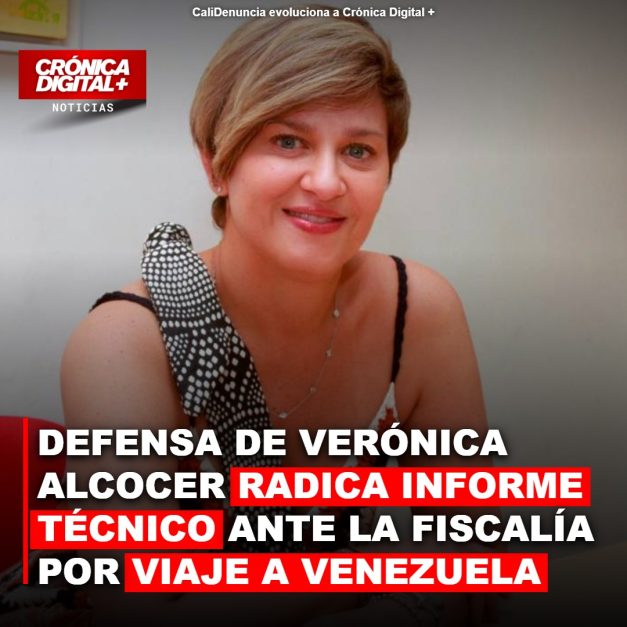 Defensa de Verónica Alcocer entrega informe a Fiscalía por viaje