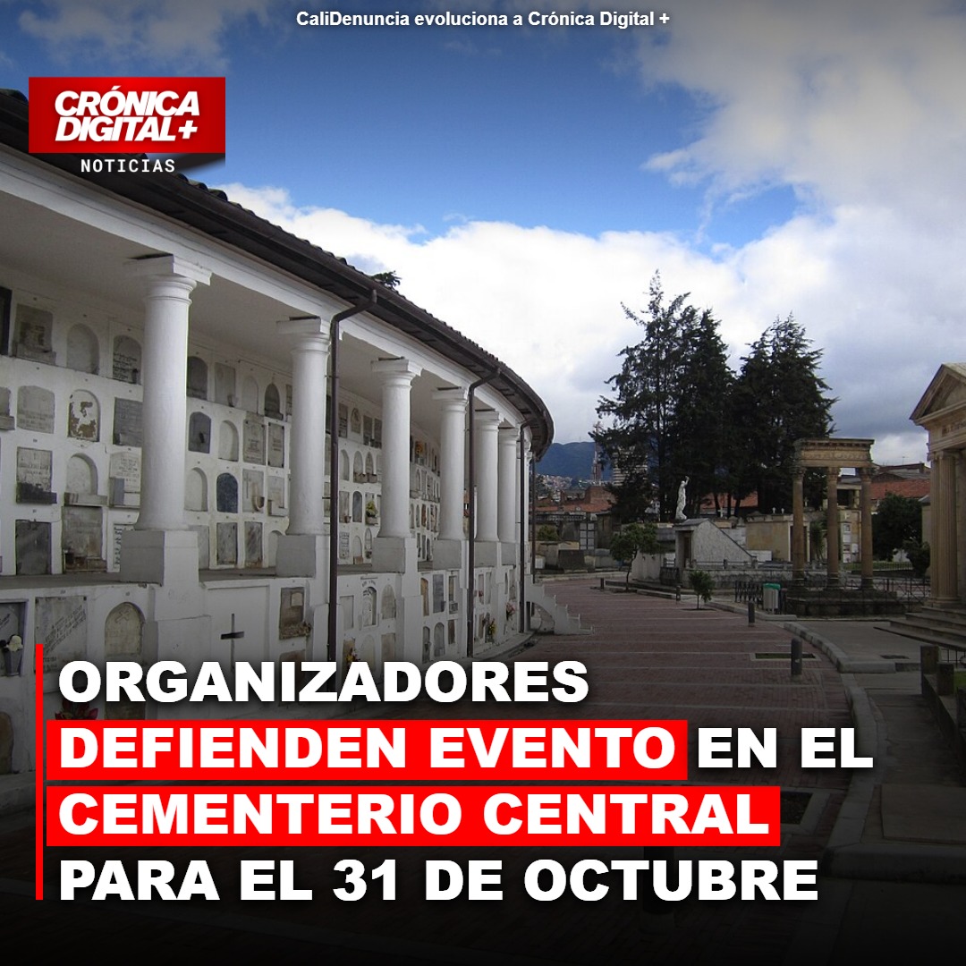 Defienden evento cultural en el Cementerio Central para el 31 de octubre
