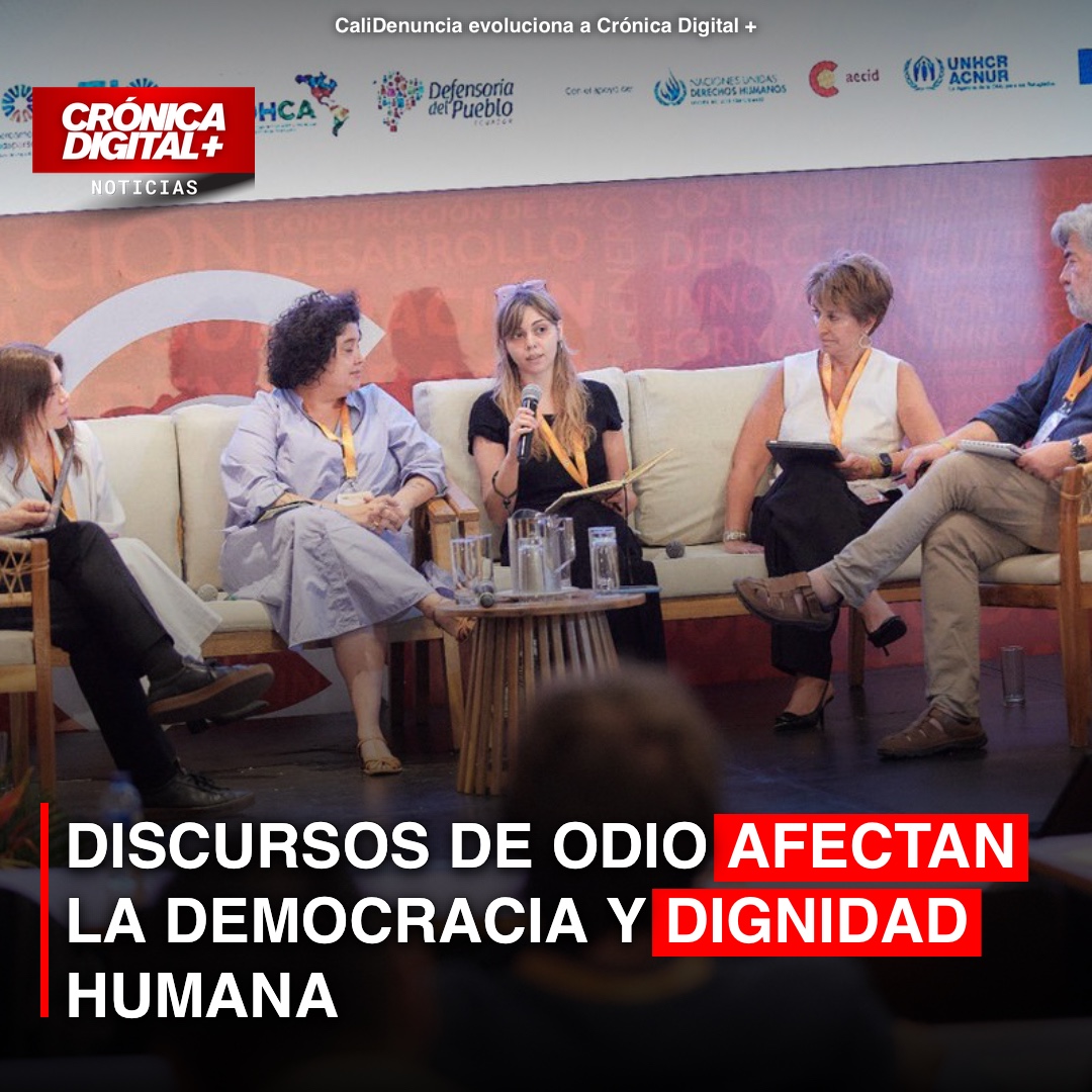 Discursos de odio afectan la democracia y dignidad Humana