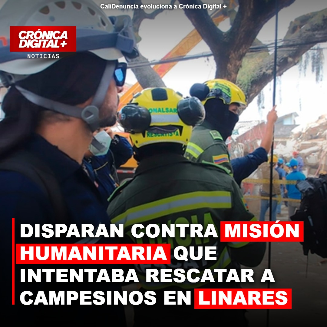 Disparan contra misión humanitaria que intentaba rescatar a campesinos en Linares