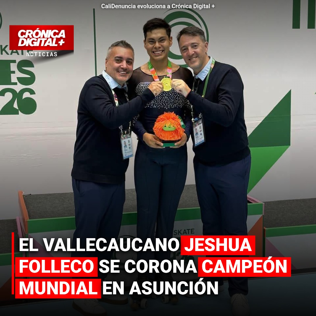 El colombiano Jeshua Folleco Se corona campeón Mundial en Asunción