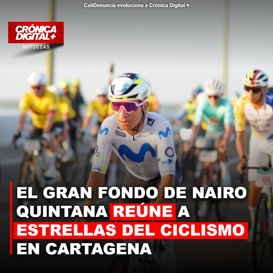 El Gran Fondo de Nairo Quintana reúne a estrellas del ciclismo en Cartagena