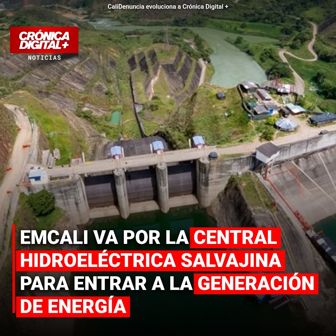 EMCALI va por la Central Hidroeléctrica Salvajina para entrar a la generación de energía