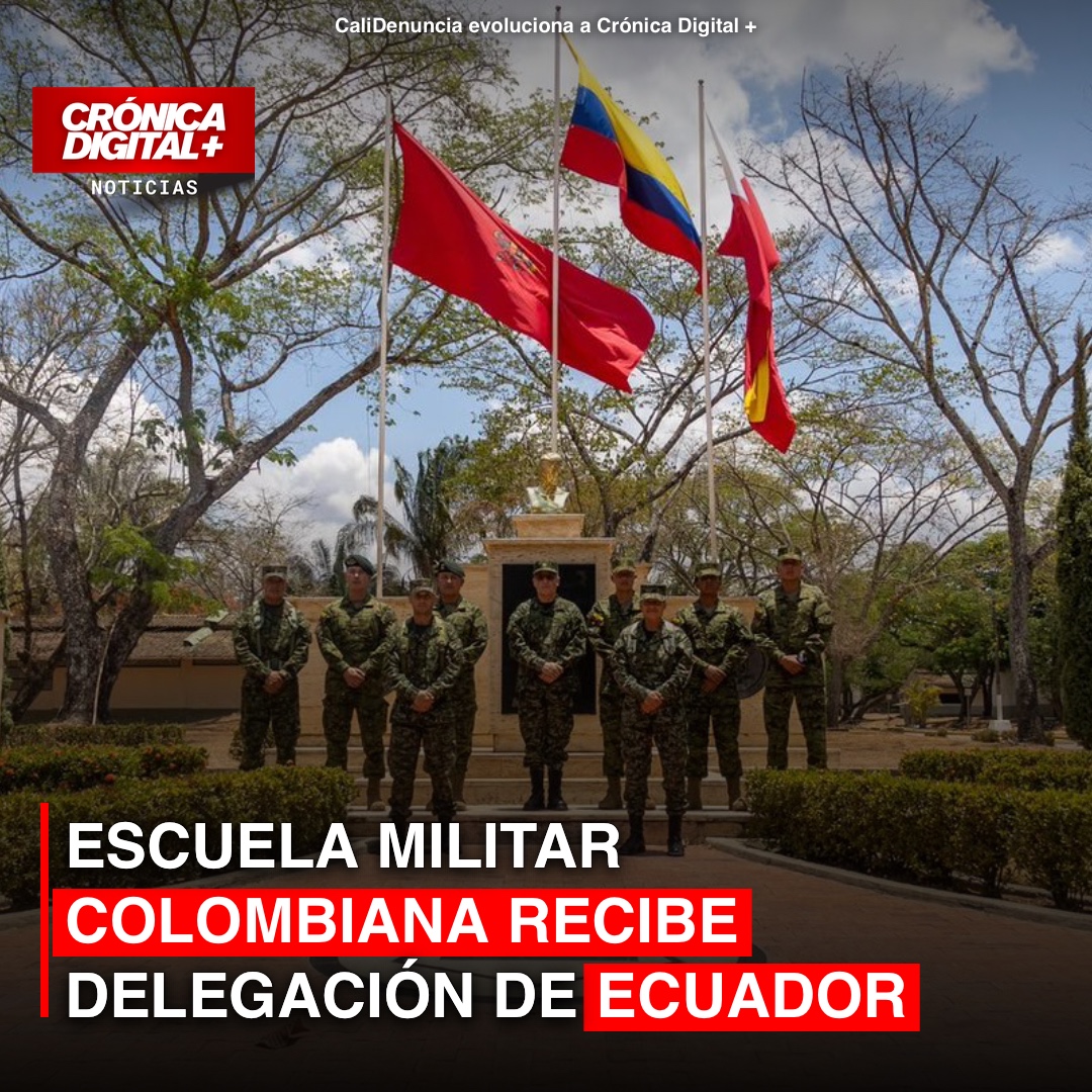 Escuela Militar Colombiana Recibe Delegación de Ecuador