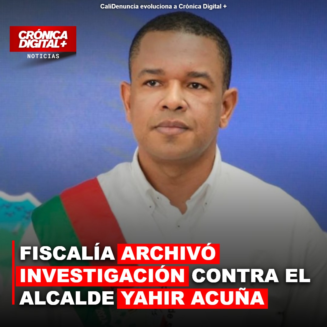 Fiscalía archivó investigación contra el alcalde Yahir Acuña