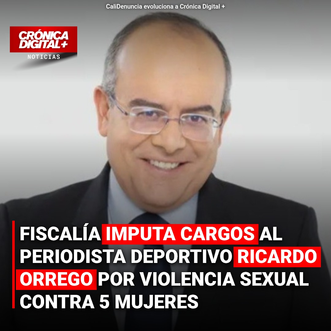 Fiscalía imputa cargos al periodista deportivo Ricardo Orrego por violencia sexual