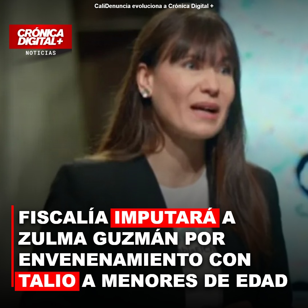 Fiscalía imputará a Zulma Guzmán por envenenamiento con talio a menores de edad
