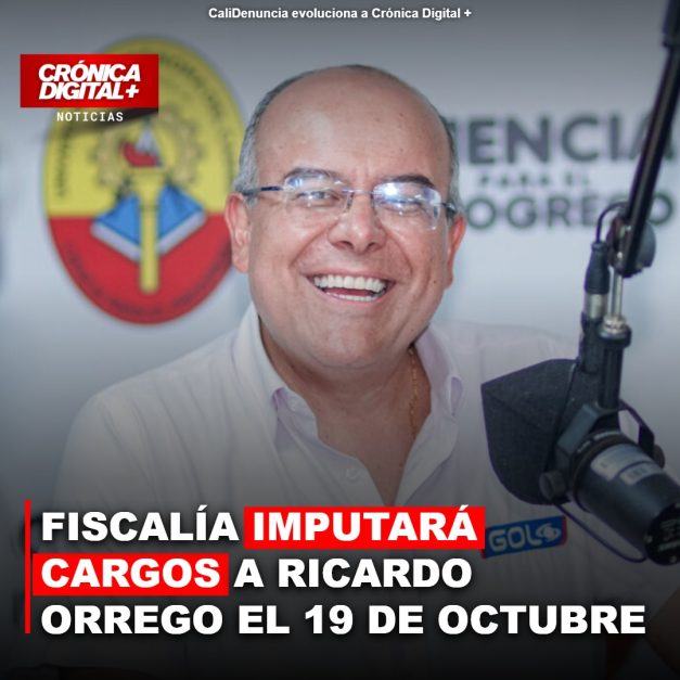 Fiscalía imputará cargos a Ricardo Orrego el 19 de octubre