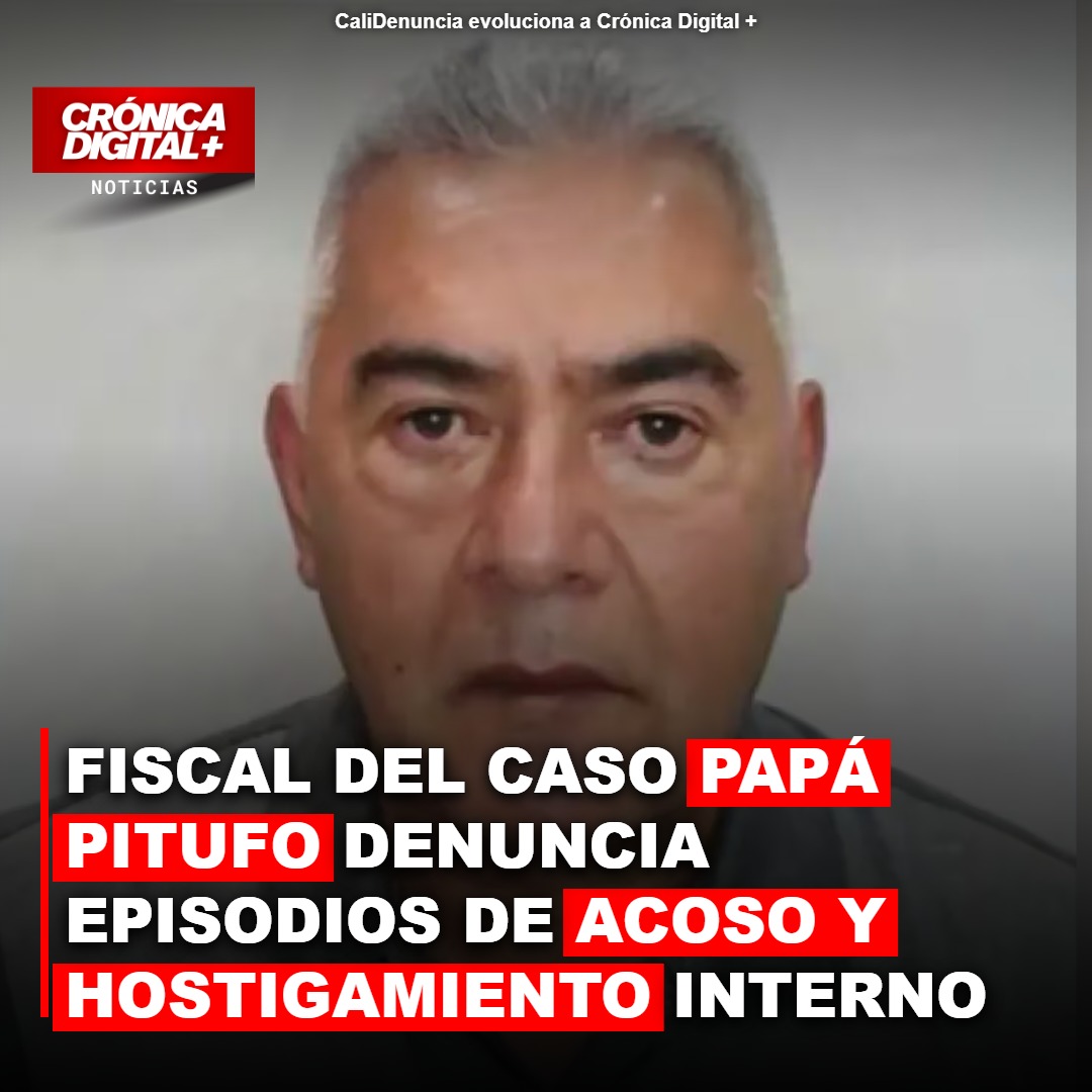 Fiscal del caso Papá Pitufo denuncia acoso y persecución laboral