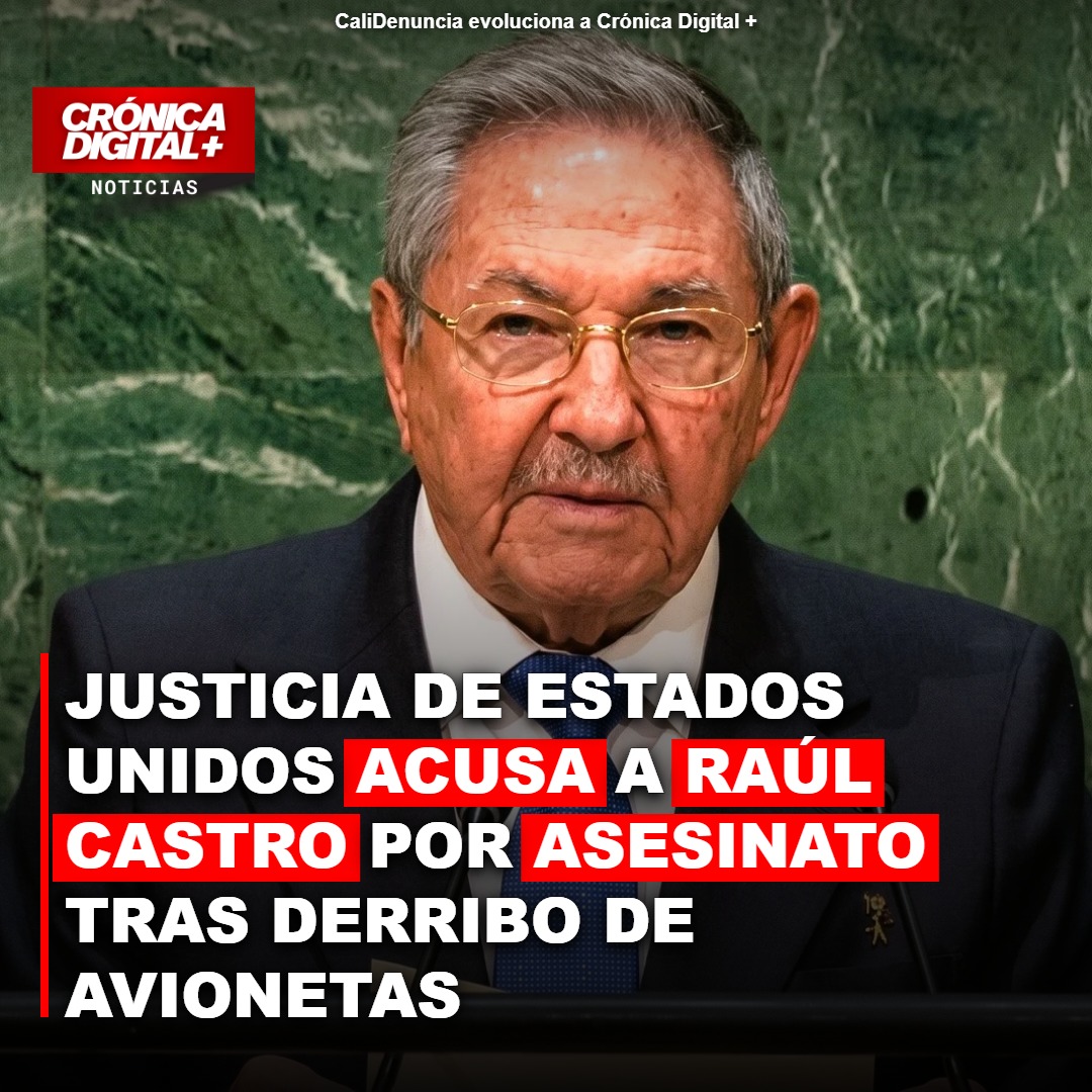 Florida acusa a Raúl Castro de asesinato por derribo de avionetas