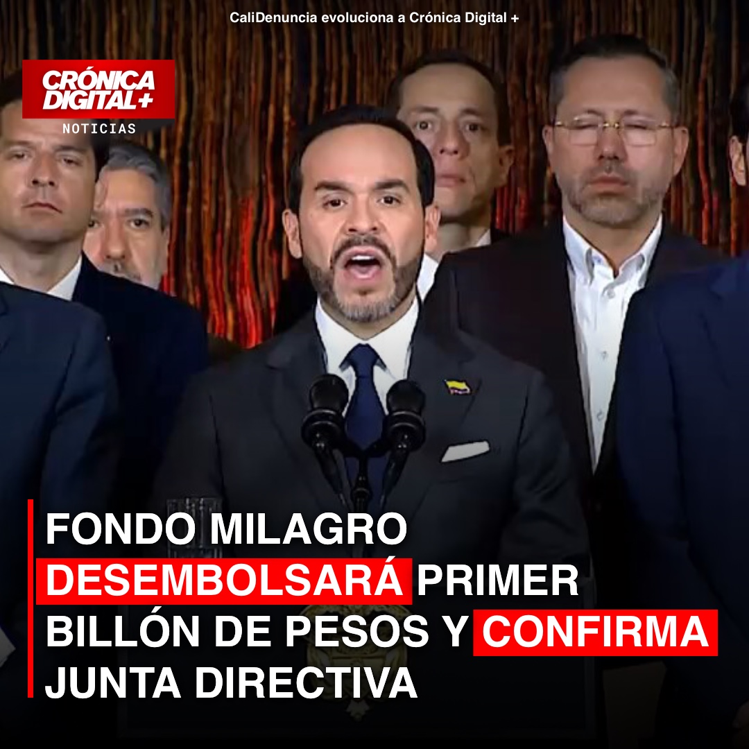 Fondo Milagro desembolsará primer billón de pesos y confirma Junta Directiva