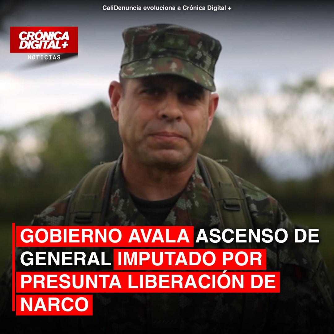 Gobierno avala trámite de ascenso del general Federico Mejía