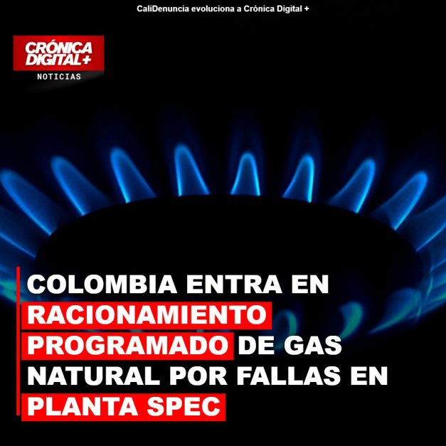 Gobierno declara racionamiento de gas natural por arreglos en SPEC