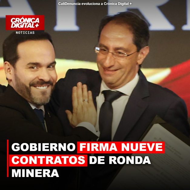 Gobierno firma nueve contratos de ronda minera para proyectos clave