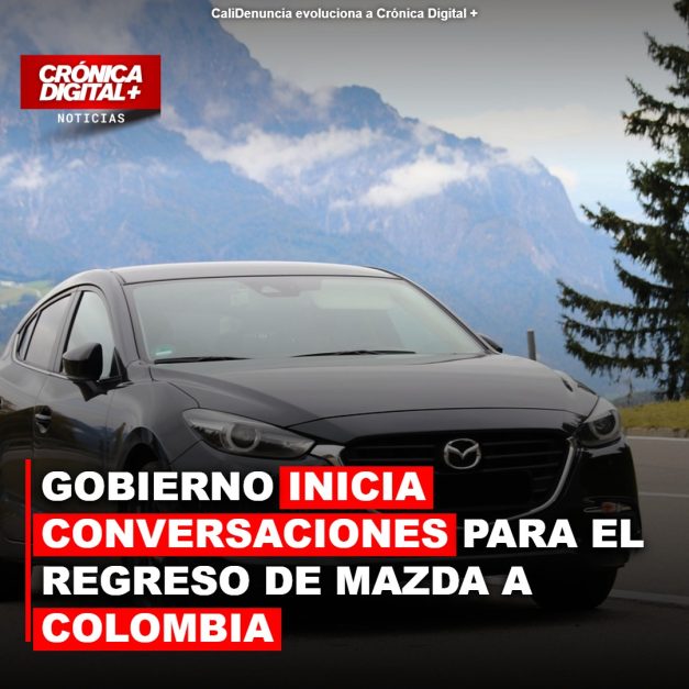 Gobierno inicia conversaciones para el regreso de Mazda a Colombia