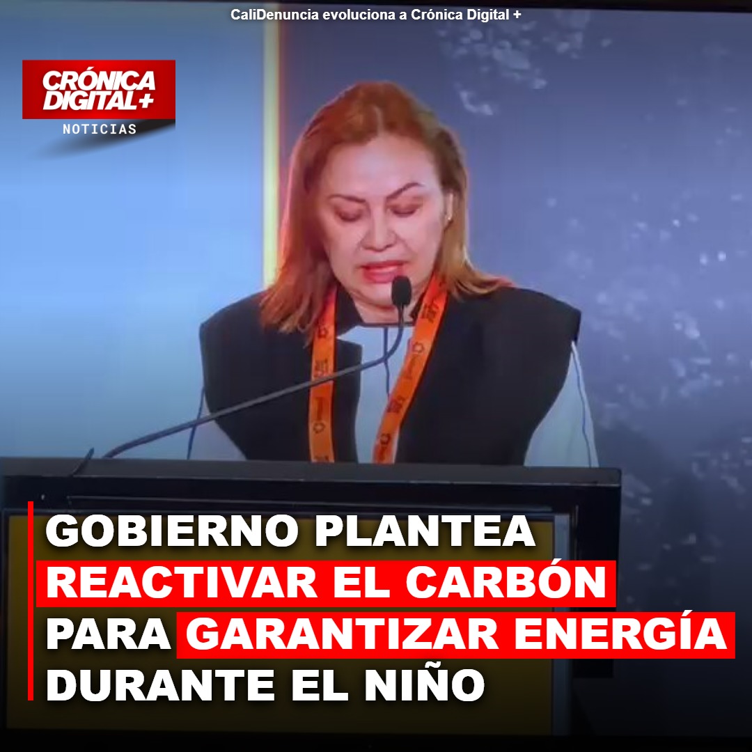 Gobierno plantea reactivar el carbón para garantizar Energía durante el Niño