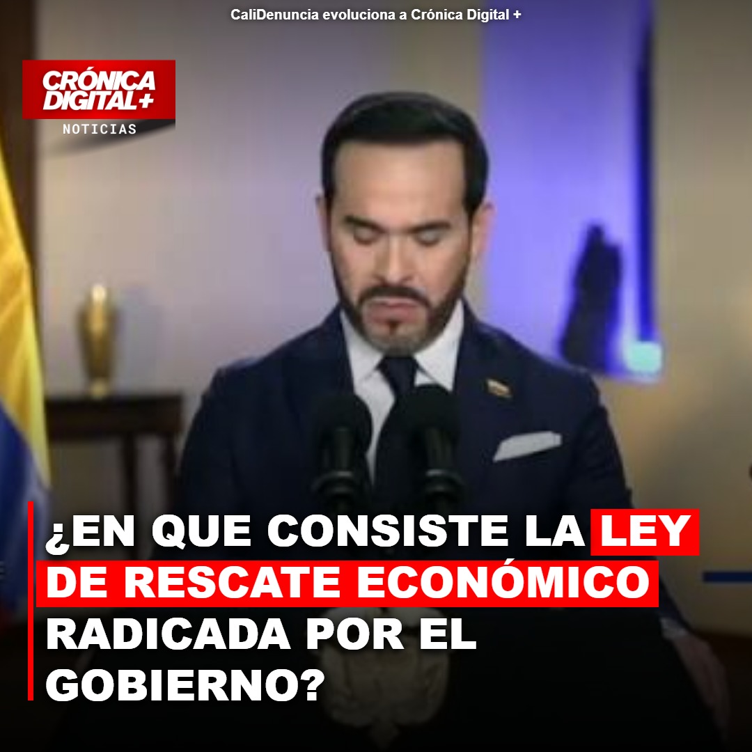 Gobierno presenta Ley de Rescate Económico ante el Congreso