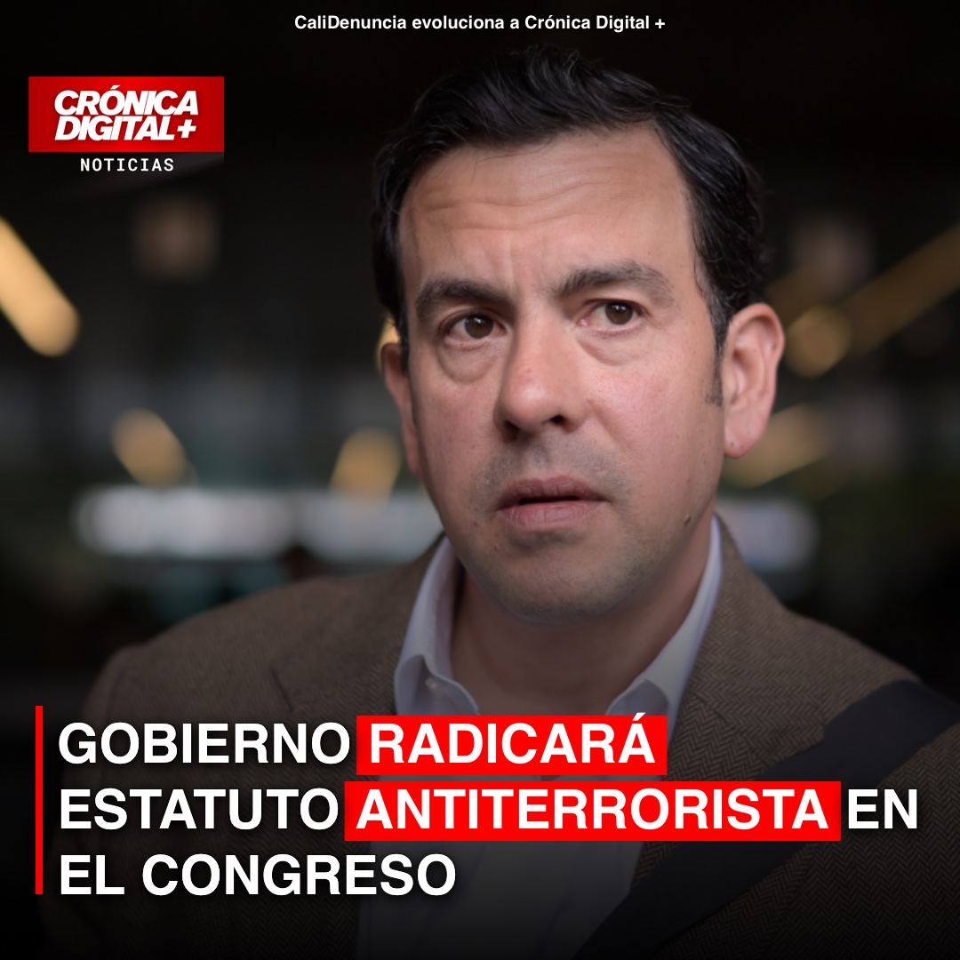 Gobierno radicará estatuto antiterrorista en el Congreso