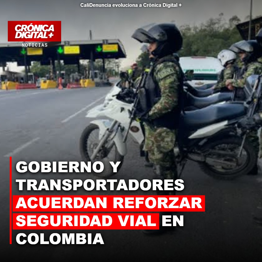 Gobierno y transportadores refuerzan seguridad vial en Colombia