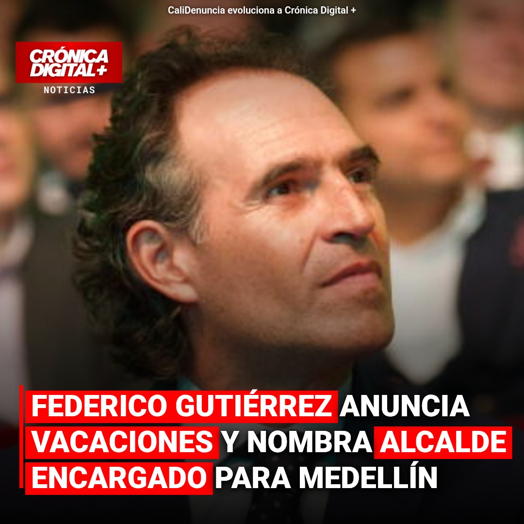 Gutiérrez nombra a Manuel Villa alcalde encargado de Medellín