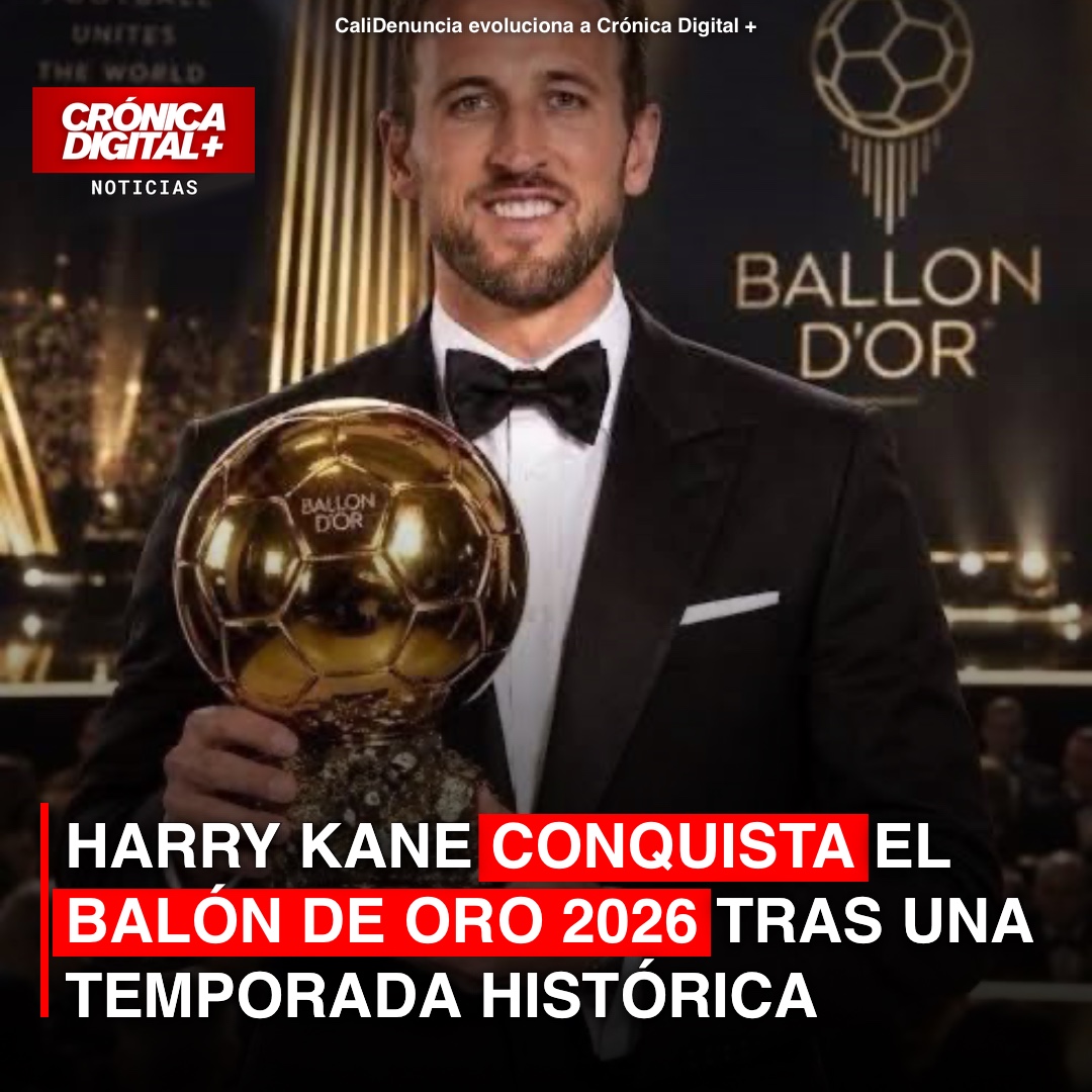 Harry Kane gana el Balón de Oro 2026 tras anotar 73 goles