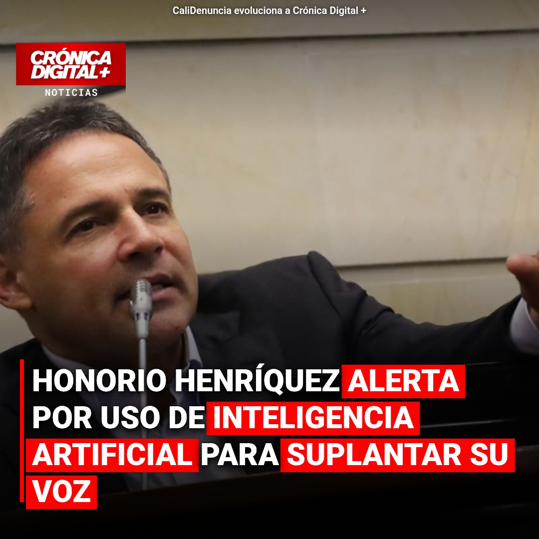 Honorio Henríquez alerta por uso de inteligencia artificial para suplantar su voz
