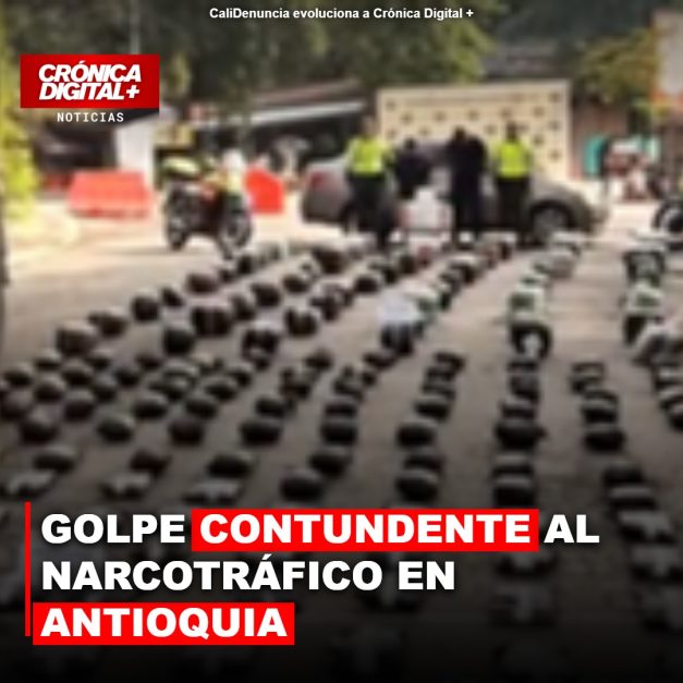 Incautan 450 kg de marihuana en Antioquia: dos capturados