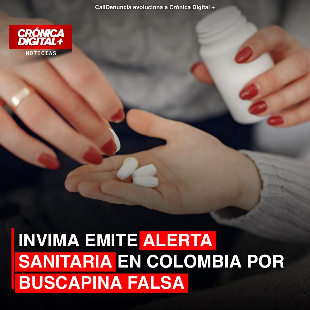 Invima emite alerta sanitaria en Colombia por Buscapina falsa