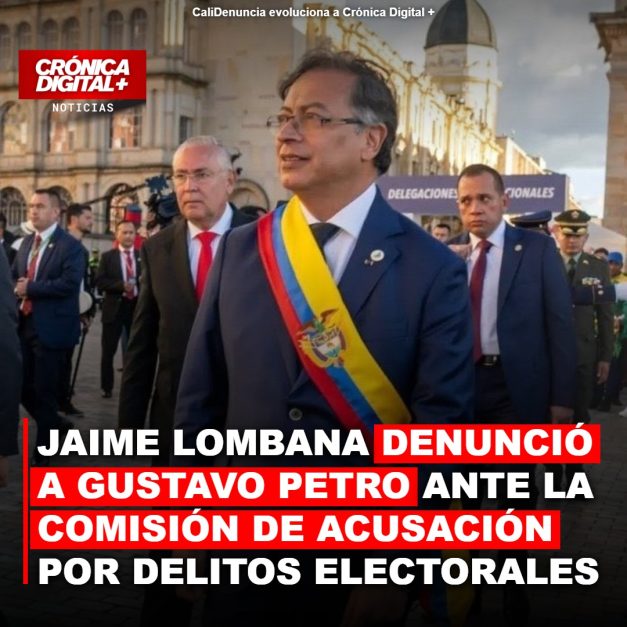Jaime Lombana radica denuncia contra Gustavo Petro en el Congreso